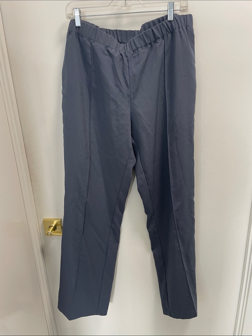 Weekday Blue low waist trousers
